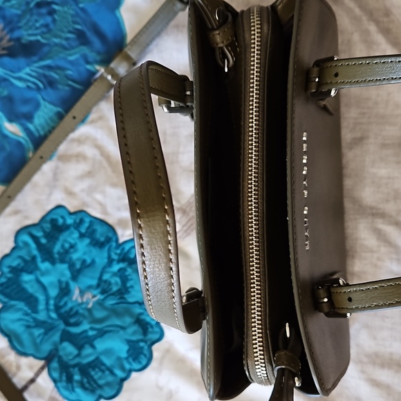 Marc Jacobs Little Big Shot Top Handle Satchel in Medium Green - Picture 3 of 12